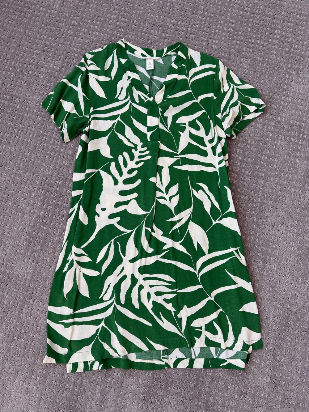 H&M Jungle Print Dress - size S